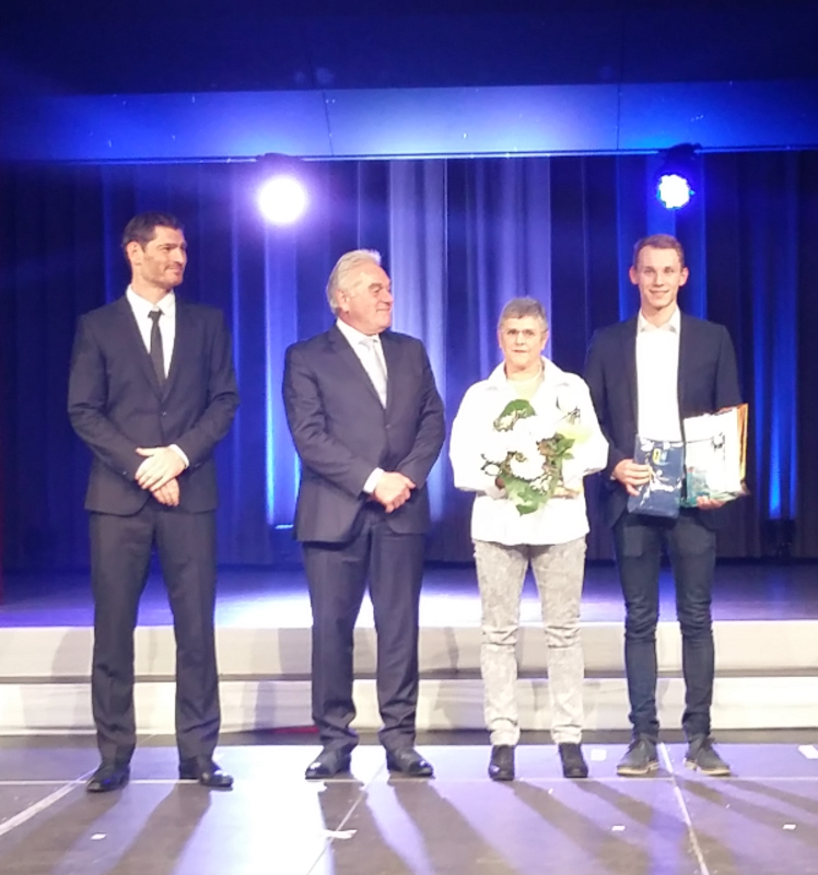 Bastian Weis als Sportler des Jahres in Karlsdorf-Neuthard geehrt!